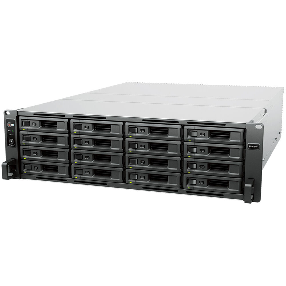 Synology RackStation com várias baias para instalação em rack